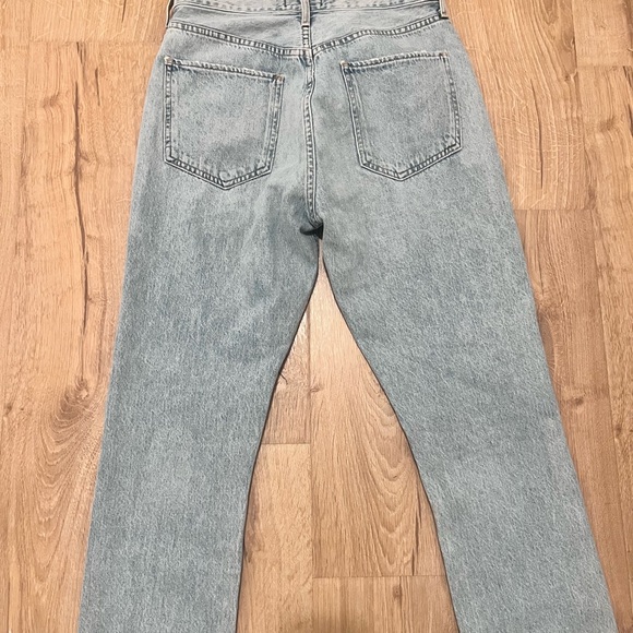 AGOLDE Riley High Rise Straight Crop in Shatter - Picture 5 of 6